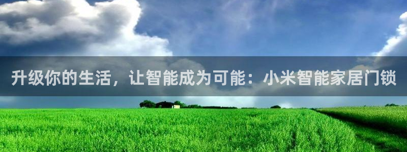 开丰娱乐山67五壹叁八：升级你的生活，让智能成为可能：小米智