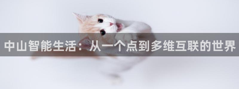 开丰娱乐登录官方网站：中山智能生活：从一个点到多维互联的世界