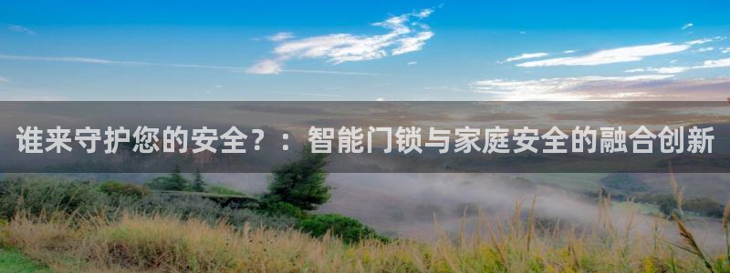 开丰娱乐怎么开转点：谁来守护您的安全？：智能门锁与家庭安全的
