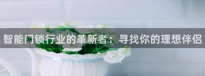 开丰娱乐除7O777：智能门锁行业的革新者：寻找你的理想伴侣