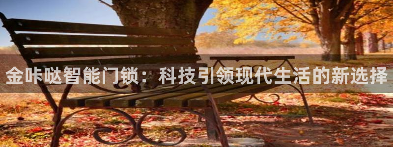 开丰娱乐平台：金咔哒智能门锁：科技引领现代生活的新选择