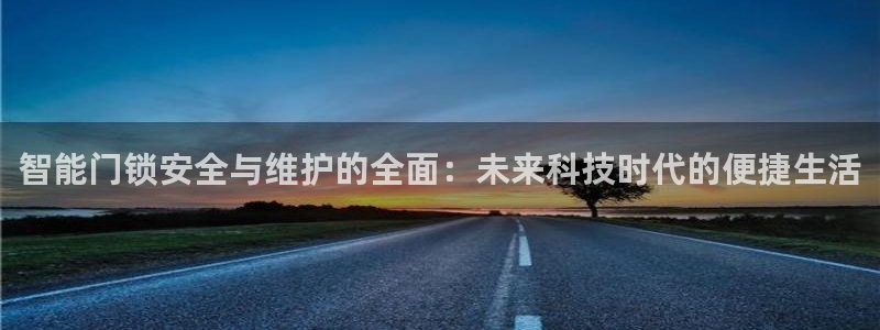 开丰娱乐注册登录不了：智能门锁安全与维护的全面：未来科技时代