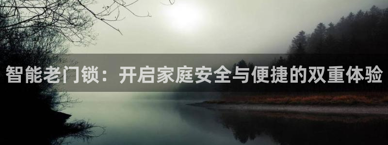 开丰娱乐趣 7O935：智能老门锁：开启家庭安全与便捷的双重
