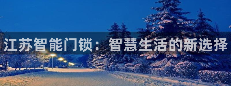 开丰娱乐注册资金多少：江苏智能门锁：智慧生活的新选择