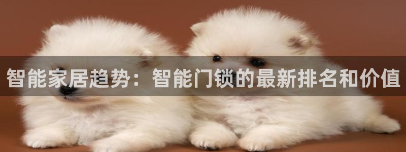 开丰娱乐体育平台：智能家居趋势：智能门锁的最新排名和价值
