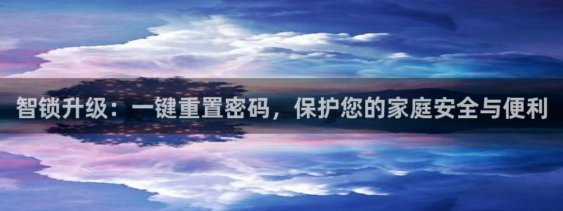 开丰娱乐上：智锁升级：一键重置密码，保护您的家庭安全与便利